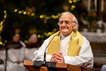Béres György atya 95 éves